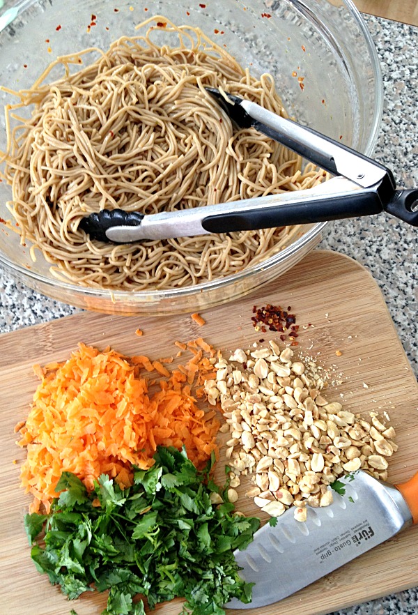 Cold Soba Noodles Salad Recipe - Basilmomma.com