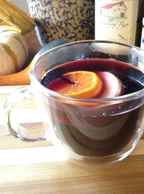 Mulled Wine - The perfect cold weather adult drink! Get the recipe on basilmomma.com