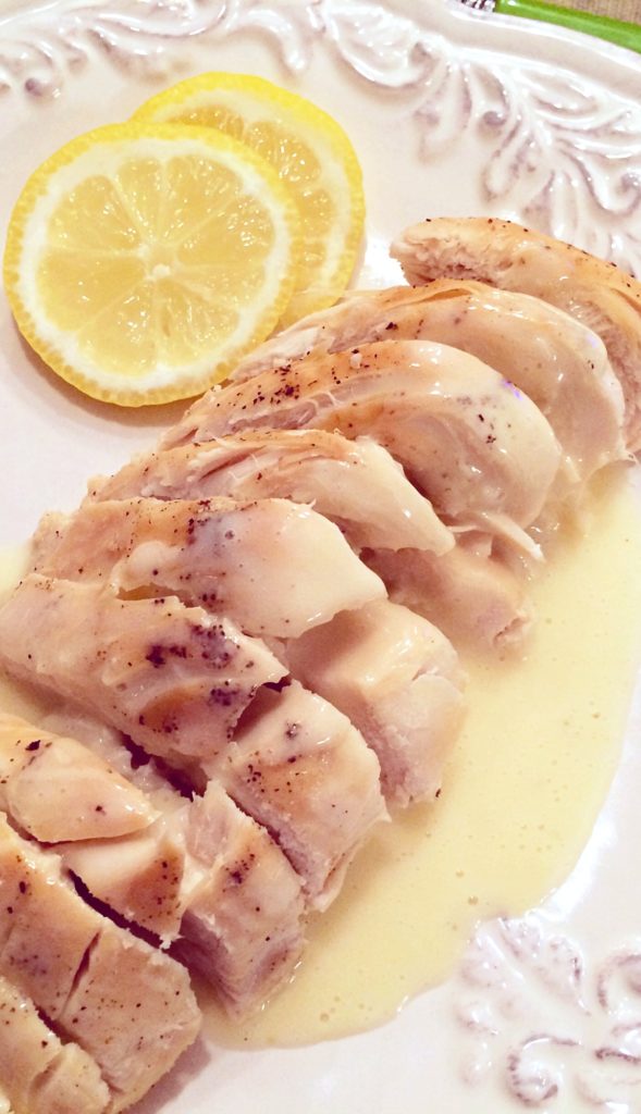 Classic Burre Blanc Sauce is SO easy to make! It's buttery, rich, and elegant over fish, chicken, or pork. Get the recipe from Basilmomma.com