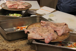 Maple Leaf Farms Duck Cooking Class at A Cut Above Catering in Indianapolis