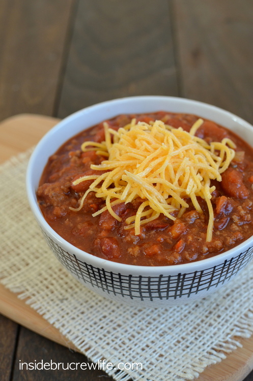 Sweet & Spicy Dr. Pepper Chili from Inside BruCrew Life