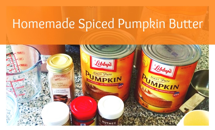 Homemade Spiced Pumpkin Butter - An easy condiment recipe that's perfect for fall! Can be made in a slow cooker (Crock Pot) or on the stove top. Get the recipe on basilmomma.com
