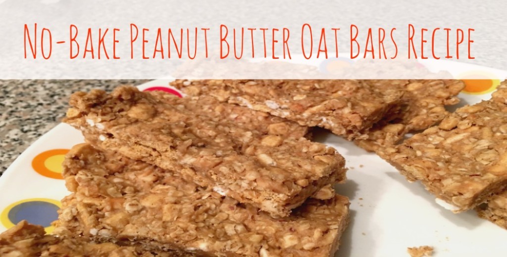 No-Bake Peanut Butter Oat Bars Recipe