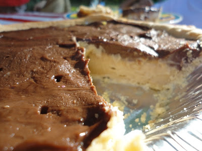 Peanut Butter Chocolate Cream Pie