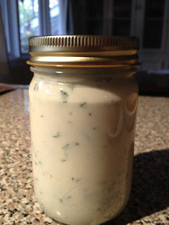 Basil Buttermilk Salad Dressing - make buying the ingredients for this easy homemade salad dressing recipe part of a healthy grocery shopping trip