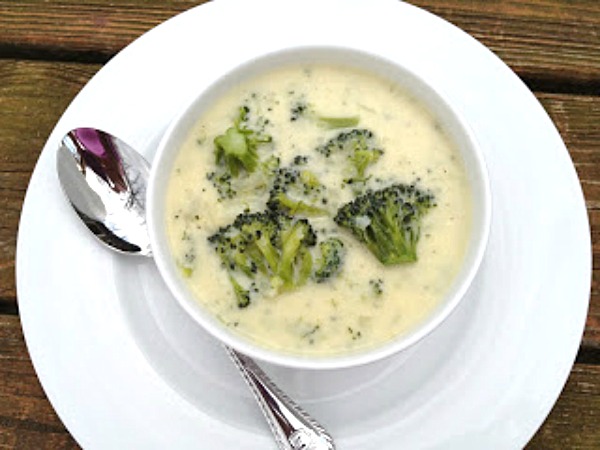 Broccoli Cheddar Soup Recipe, featuring Cabot Cheddar Cheese - Get the recipe from @basilmomma