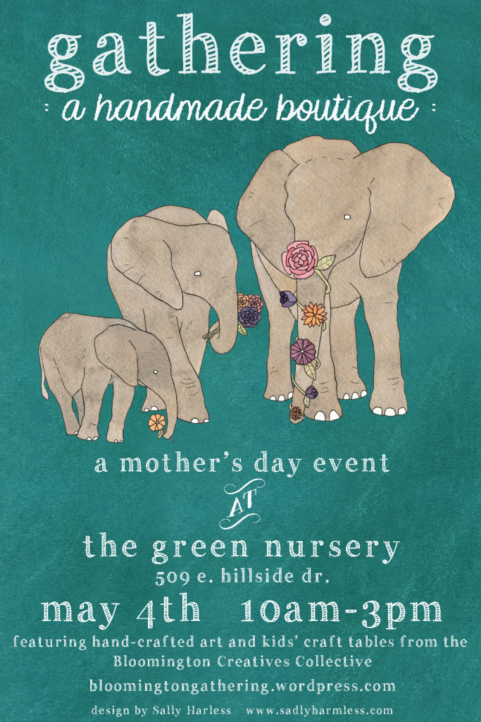 Gathering A Mother’s Day Event at The Green Nursery in Bloomington, Indiana Basilmomma