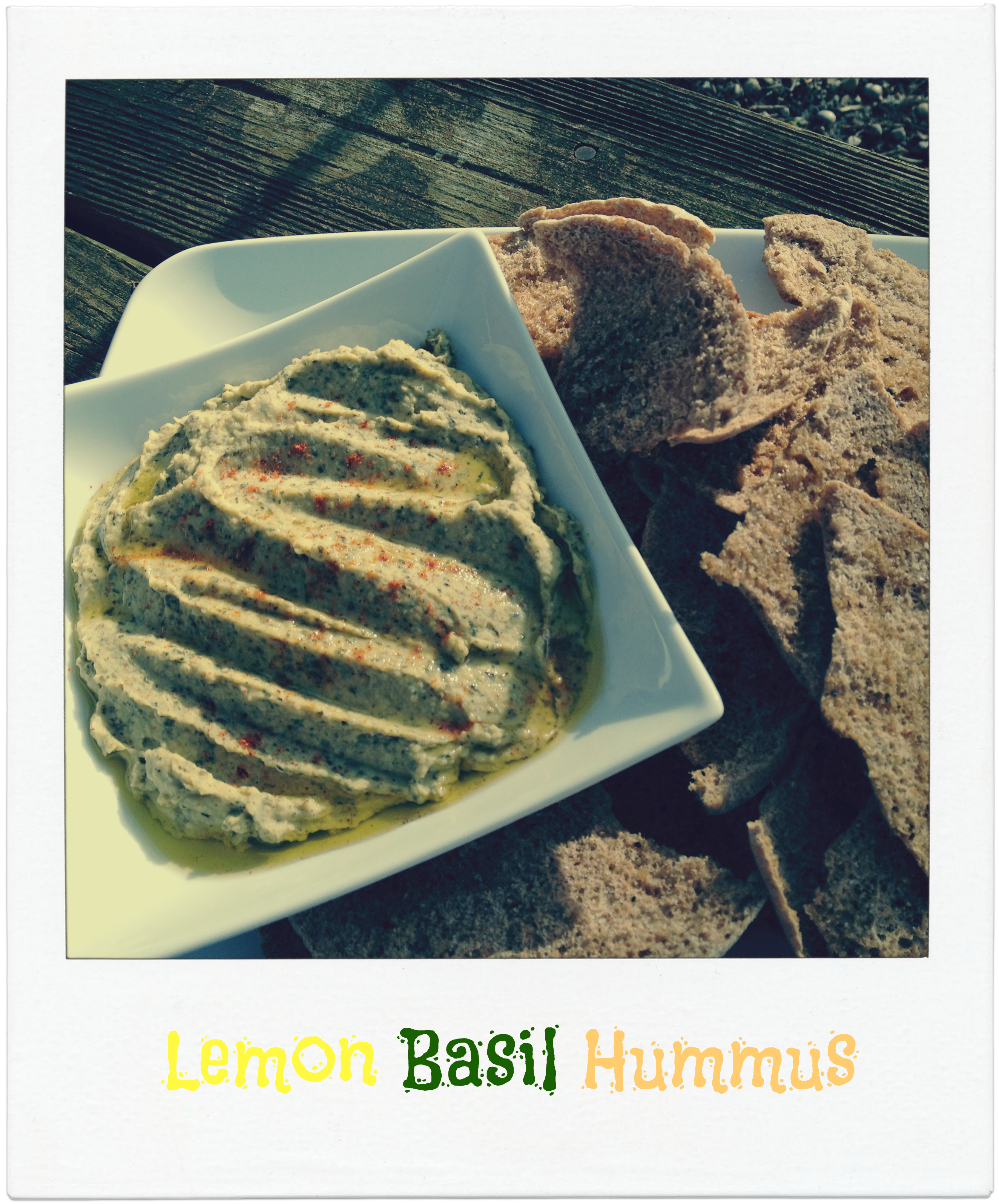 Lemon Basil Hummus