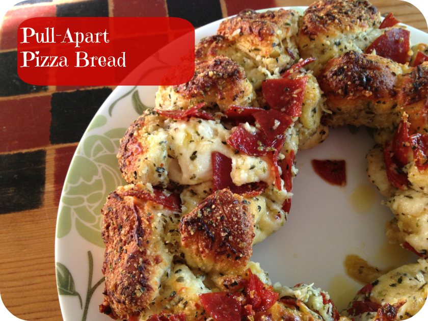 Pull Apart Pizza Bread Gooseberry Patch Recipe Basilmomma