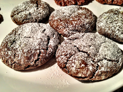 Chocolate Crinkle Cookies - Get the recipe on basilmomma.com