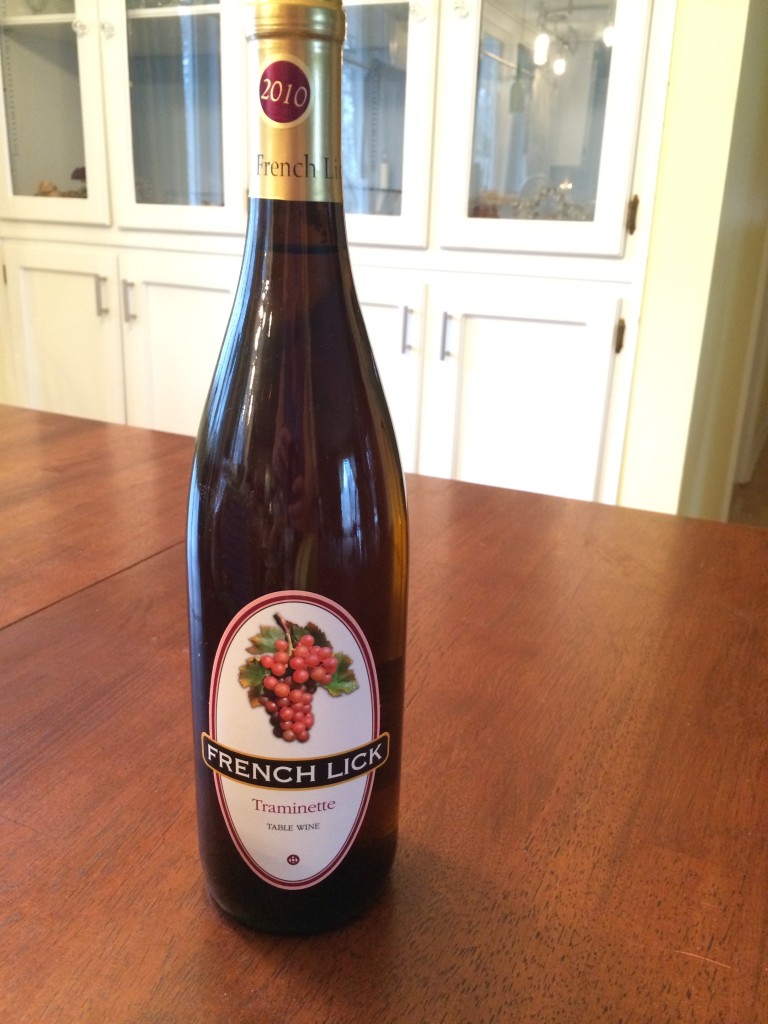 French Lick Winery and the grape of Indiana- the Traminette