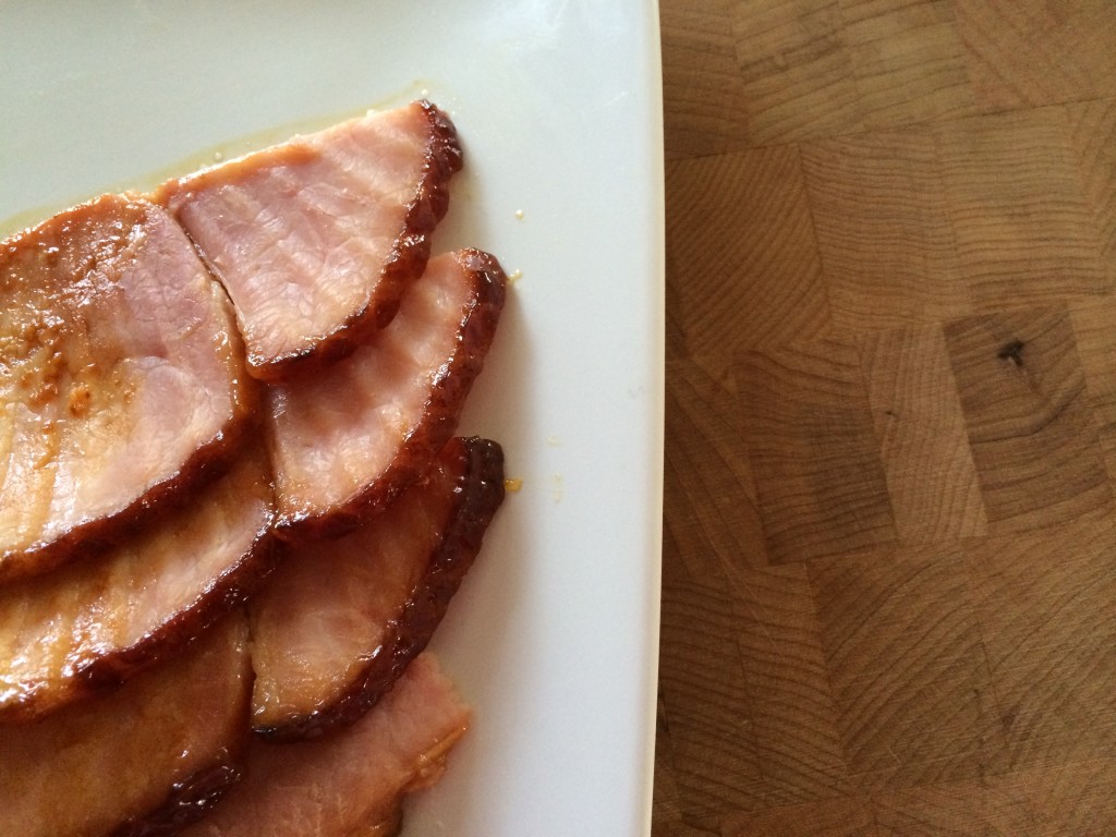 Peach Glazed Ham Recipe | basilmomma.com