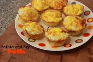 potato egg breakfast puffs