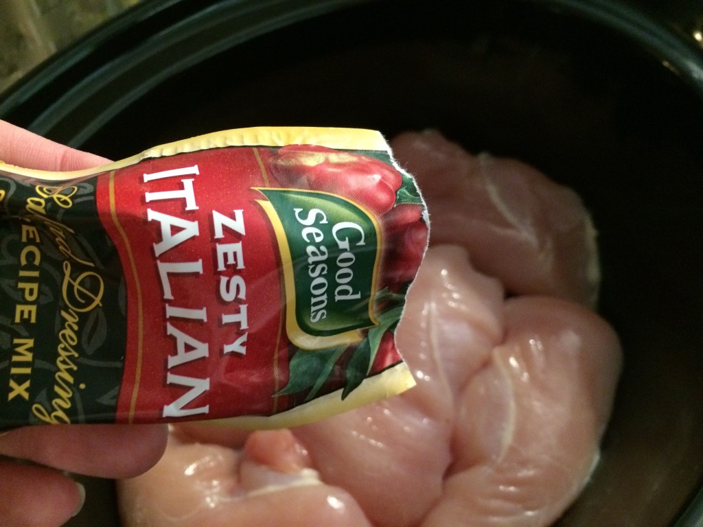 Zesty Slow Cooker Chicken, Green Beans and Potatoes Basilmomma