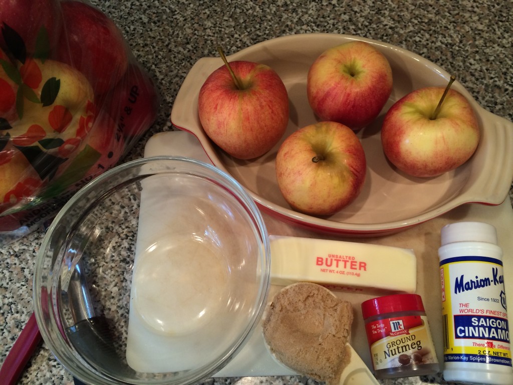 Quick and Easy Baked Apples Basilmomma