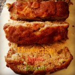 Honeycrisp apple bread is a taste of fall in every bite! Get this quick bread recipe from basilmomma.com
