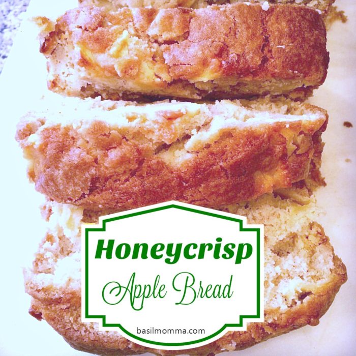 Honeycrisp Apple Bread - the best quick bread recipe I've ever had!
