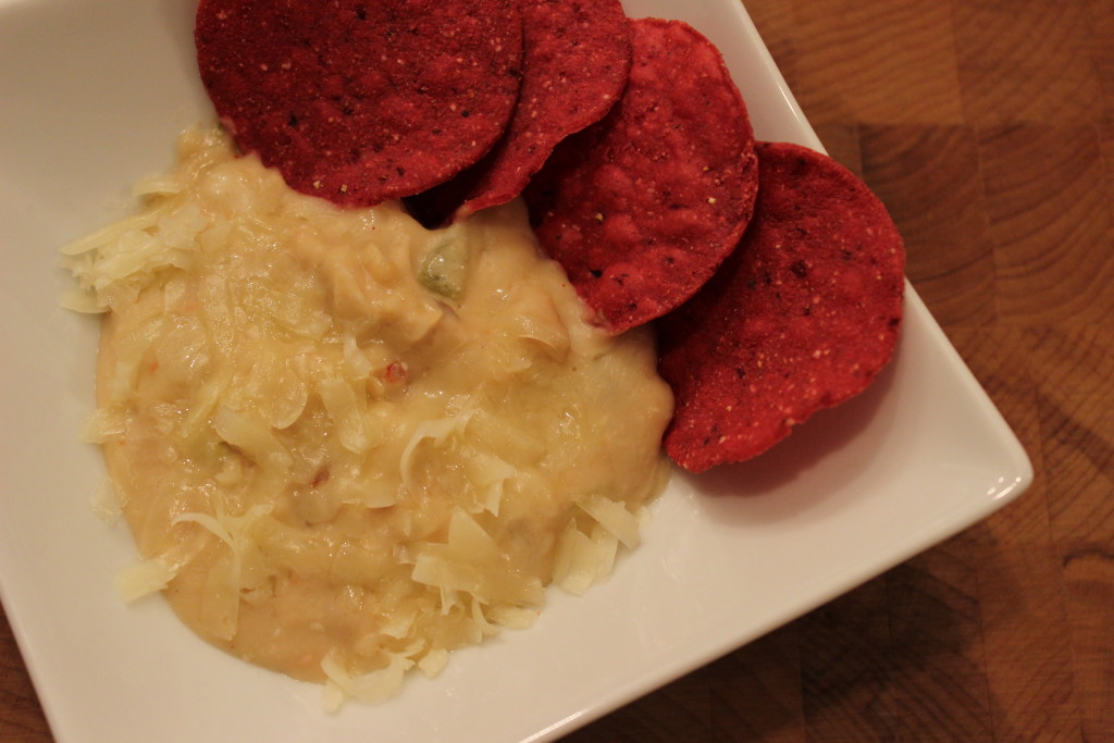 Warm White Bean Dip with Chicken and Green Chilies Basilmomma