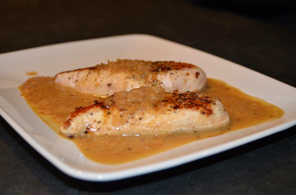 One Skillet Turkey Breasts With Honey Mustard Pan Sauce