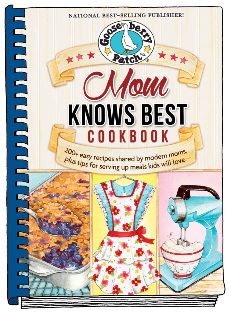 Gooseberry Patch Cookbooks Mom Knows Best Giveaway Basilmomma