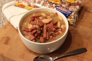 15 Bean Soup With Leftover Ham
