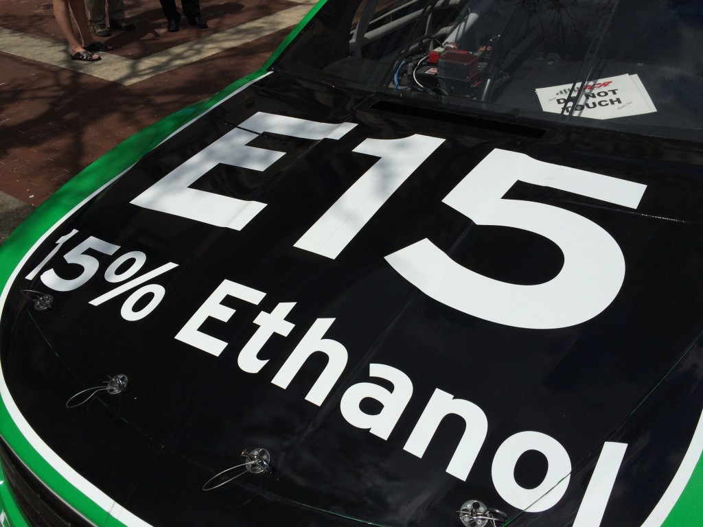 NASCAR runs on ethanol made from Indiana Corn