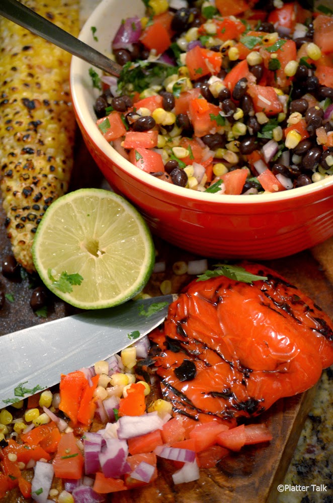 Grilled-Corn-Salsa-with-Black-Beans
