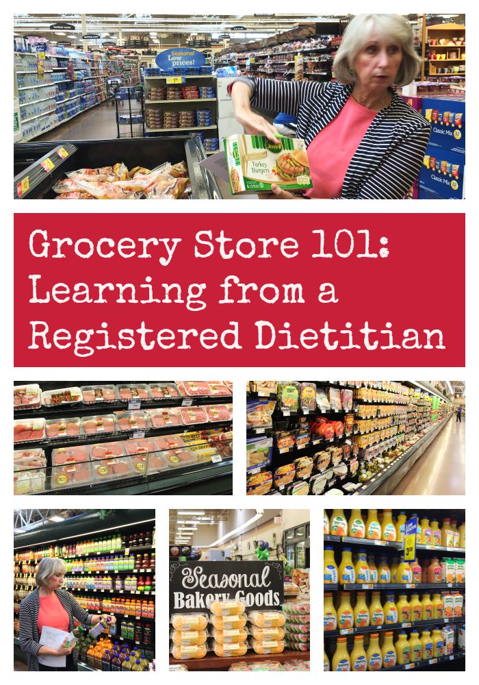 Grocery Store 101: Learning from a Registered Dietitian