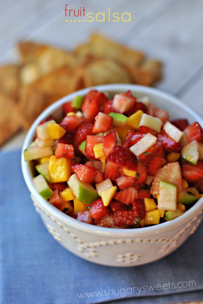 Fruit Salsa Recipe - part of a collection of great recipes for a picnic