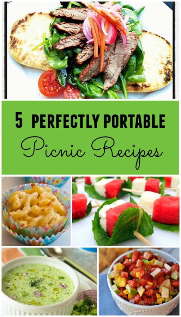 5 Perfectly Portable Recipes for a Picnic