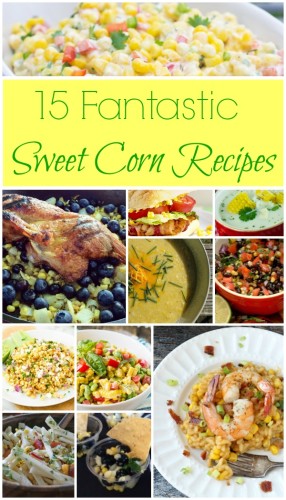 15 Fantastic Fresh Sweet Corn Recipes - Summer just wouldn't be the same without fresh sweet corn! See the recipes on Basilmomma.com