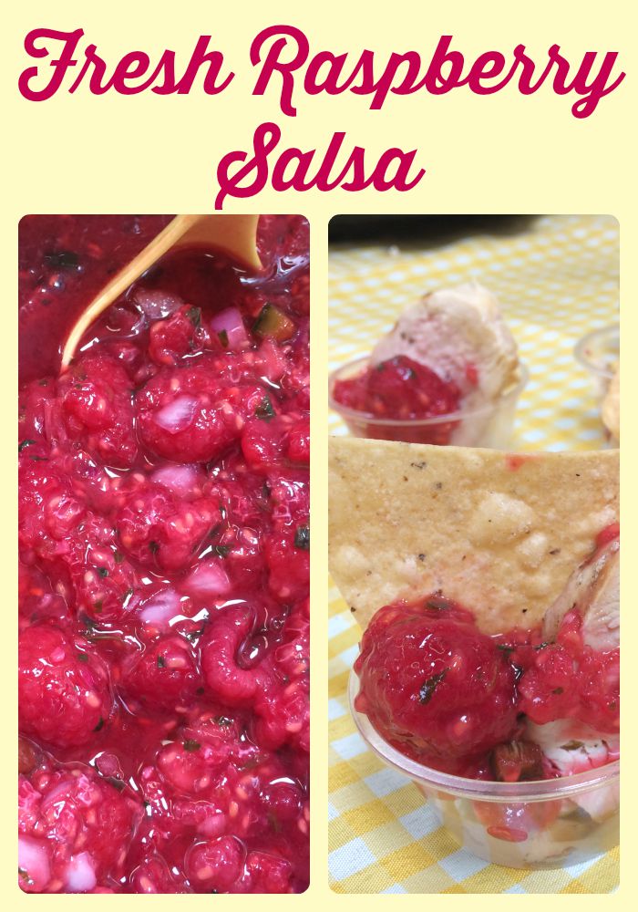 Fresh Raspberry Salsa