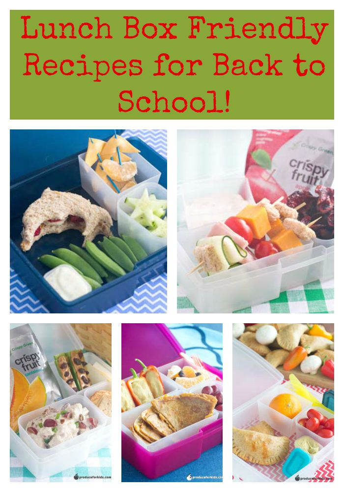 Lunch Box Friendly Recipes for Back to School!