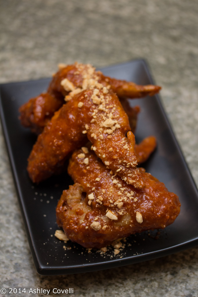 Korean Fried Chicken Wings Recipe from @bigflavors - One of the game day chicken wing recipes on basilmomma.com
