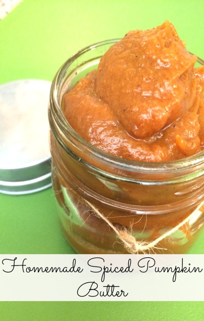 Pumpkin butter is the perfect pumpkin recipe for fall baking! Get the recipe on basilmomma.com