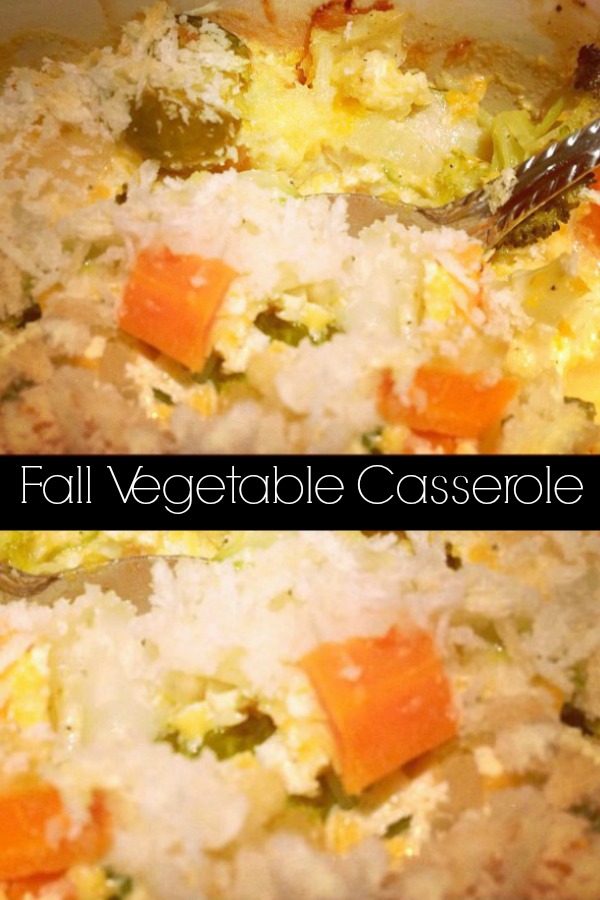 Recipes using Thanksgiving leftovers can be tricky to come up with, but this Fall vegetable casserole is a perfect way to use up leftover vegetables!
