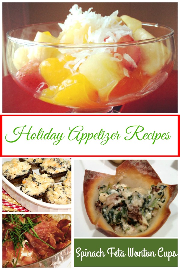 Easy Holiday Appetizer Recipes Collection - Some of the easiest appetizer recipes for the holidays, game day parties, and any day ending with a Y. Get the collection at basilmomma.com