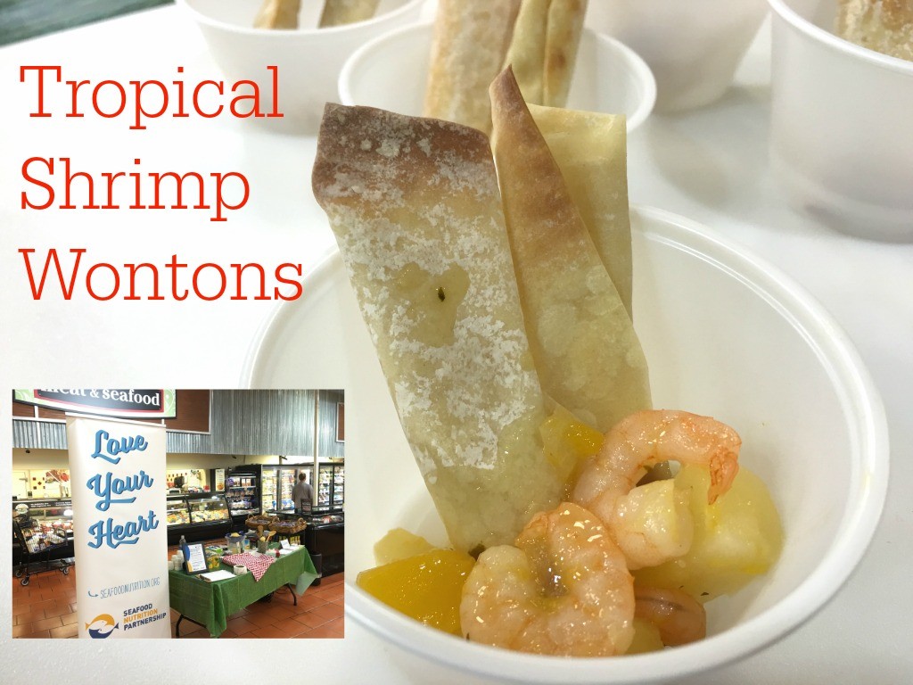 Tropical Shrimp Wontons