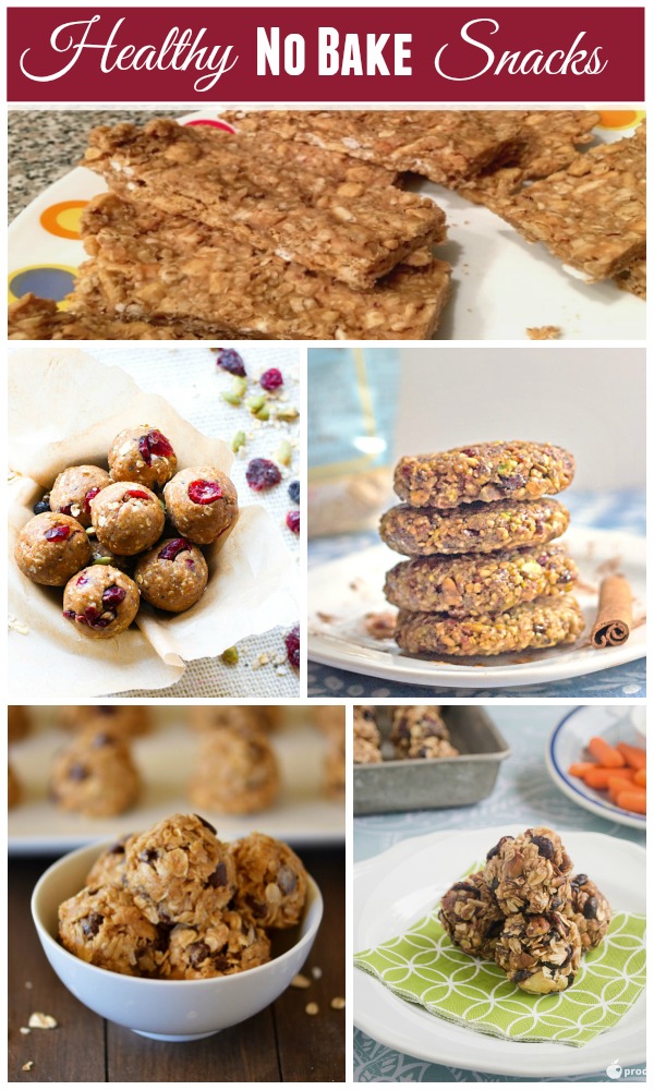 5 Healthy No Bake Snacks That You'll Want to Make Right Now! \\ See the recipe collection on basilmomma.com