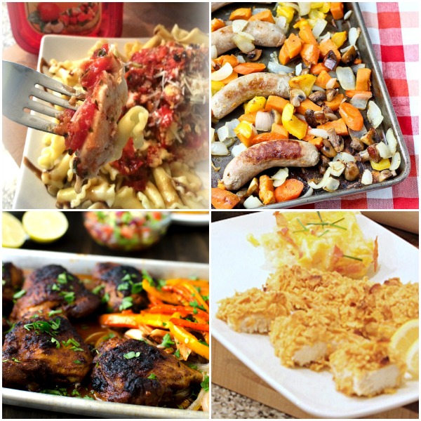 7 Sheet Pan Dinners That Your Family Will Love! - Get the recipes on basilmomma.com
