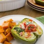 Kale and Bacon Breakfast Stuffed Peppers - just one of the healthy kid friendly meals from Produce for Kids