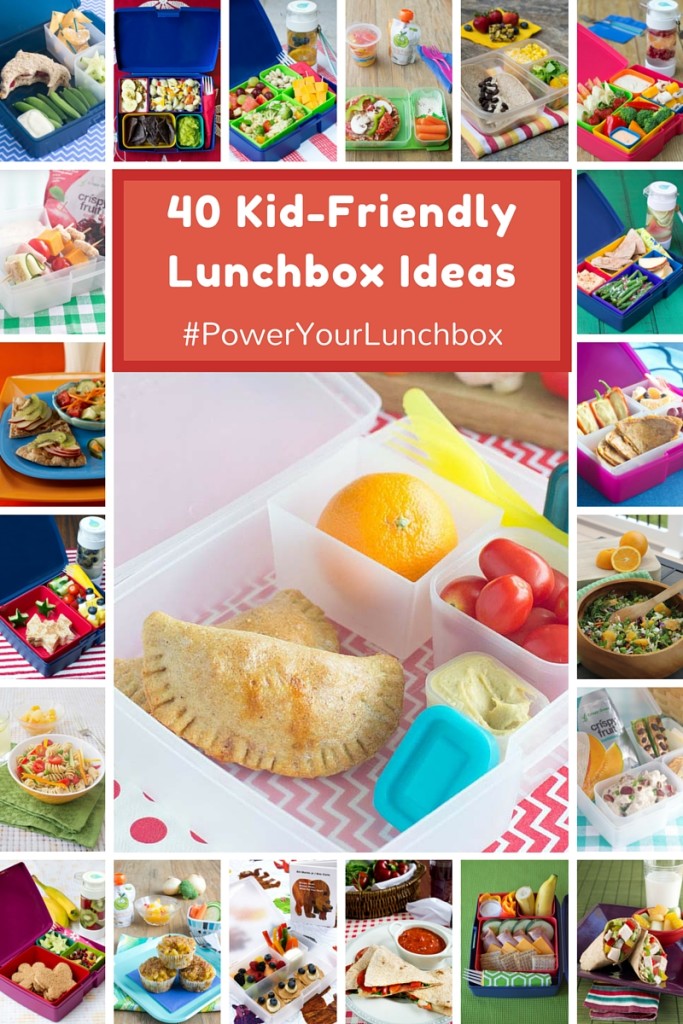 Healthy Kid-Friendly Lunchbox Recipes and Meal Ideas from @produceforkids and @basilmomma - See them all and take the Power Your Lunchbox Pledge at basilmomma.com