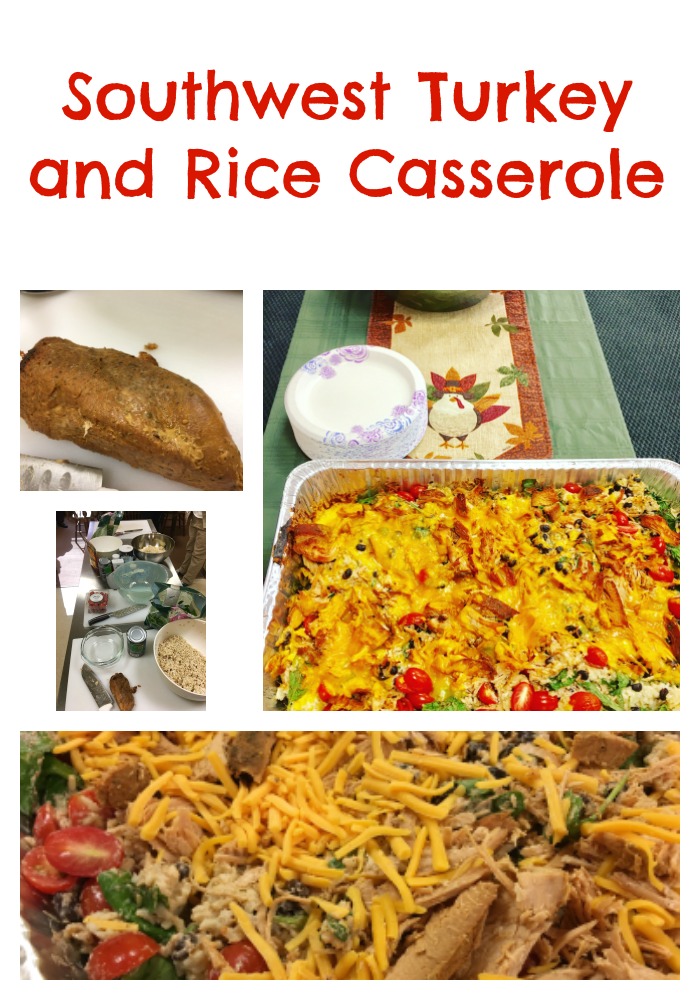 Southwest Turkey and Rice Casserole