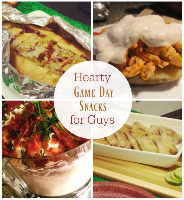 7 Quick and Easy Game Day Snacks that Guys LOVE! | Basilmomma.com