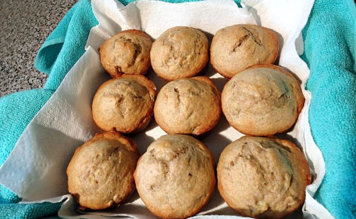 Banana Nutella Muffins are a great sweet treat for breakfast, a lunchbox snack, or after-school snack.